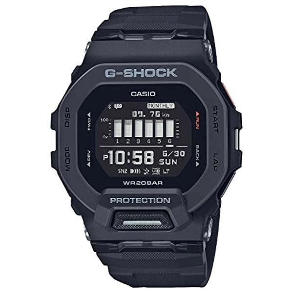 Casio G-SHOCK GBD-200-1JF Чоловічий годинник G-SQUAD Training Bluetooth Mobile Link НОВИЙ під замовлення з Японії за 30  від компанії greencard - фото 1