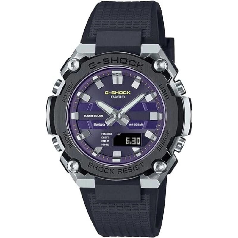 Casio G-SHOCK GST-B600A-1A6JF G-STEEL Мобільний чоловічий годинник з Bluetooth і сонячною батареєю, ЯПОНІЯ під від компанії greencard - фото 1