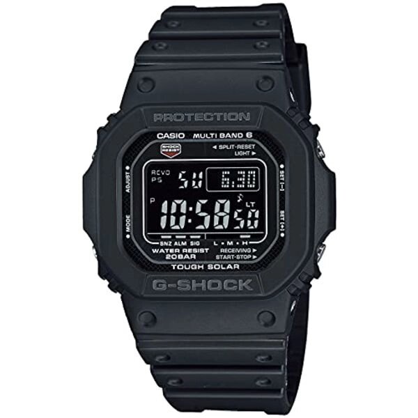 Casio G-SHOCK GW-M5610U-1BJF Origin Багатодіапазонний 6-цифровий чоловічий годинник із сонячним радіоприймачем під від компанії greencard - фото 1