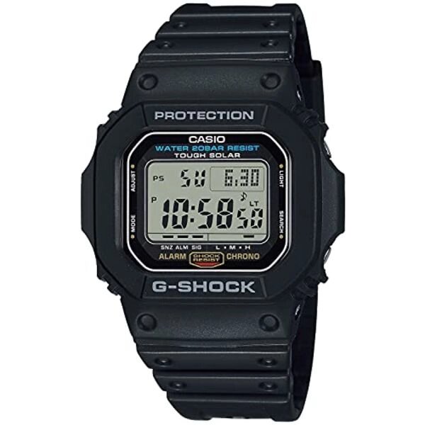 Casio Годинники G-SHOCK Solar Super Illuminator Type G-5600UE-1JF, чоловічі, чорні, НОВІ під замовлення з Японії за 30 від компанії greencard - фото 1