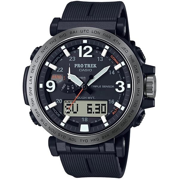 CASIO PRO TREK PRW 6611Y 1JF [чоловіча гумка PROTREK ClimberLine SERIES] під замовлення з Японії за 30 днів, доставка від компанії greencard - фото 1