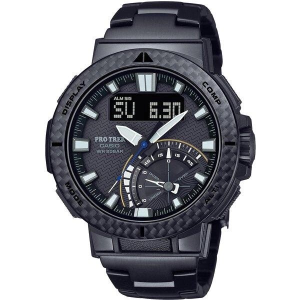 CASIO PRO TREK PRW 73XT 1JF [PROTREK ANGLER LINE PRW 70 з карбоновим безелем та титановим ременем] під замовлення з від компанії greencard - фото 1