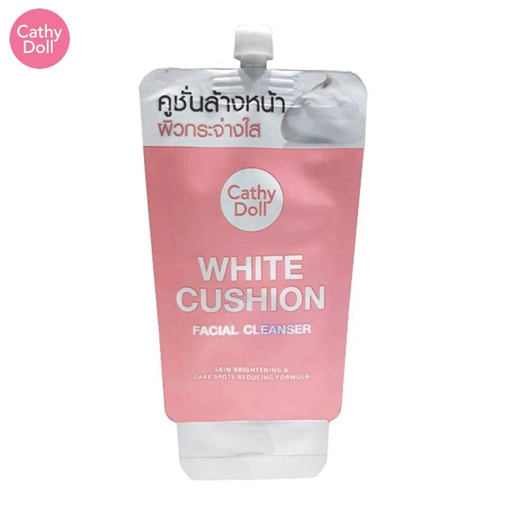 Cathy Doll Очищаюча пінка для обличчя White Cushion 12 мл - Тайський догляд за шкірою Під замовлення з Таїланду за 30 від компанії greencard - фото 1