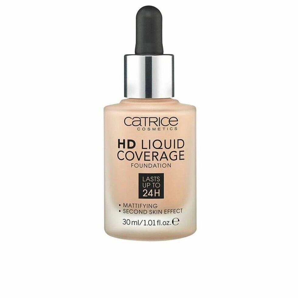Catrice HD Liquid Coverage Liquid Makeup Base Nº 020-pink beige (30 мл) Під замовлення з Франції за 30 днів. Доставка від компанії greencard - фото 1