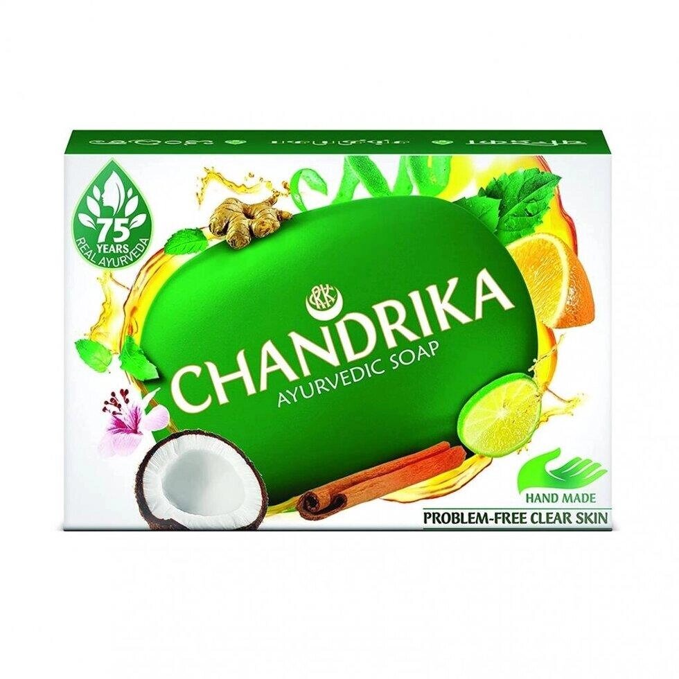 Чандрика: аюрведичне мило (3 х 125 г + 1 х 75 г), Chandrika Soap,  Chandrika Під замовлення з Індії 45 днів. від компанії greencard - фото 1