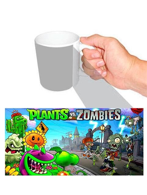 Чашка Зомбі проти рослин Код/Артикул 65 cup0688 від компанії greencard - фото 1