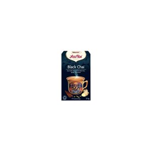 Чай чорний з імбиром та корицею (Black Chai) органічний, Yogi Tea, пакет 2,2г Код/Артикул 9