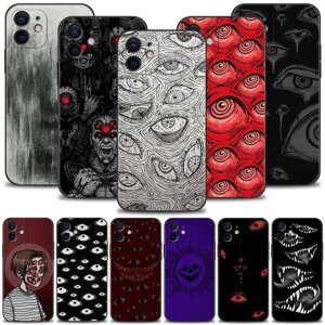 Чохол для телефону Funda Scary Face Eyes для iPhone Samsung Galaxy Redmi Xiaomi Oppo OnePlus Note SA 7 8 9 10 11 12 13