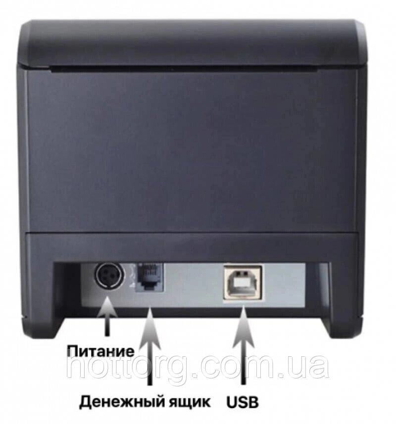 Чековий термопринтер Xprinter XP-N160II USB+WiFi (принтер чеків) Код/Артикул 37 від компанії greencard - фото 1