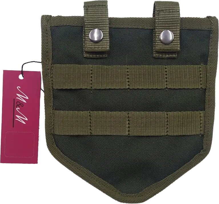 Чохол для саперної лопати МСЛ50 MOLLE Вид 2 Olive green хакі М&М артикул 213323 Код/Артикул 45 213323 від компанії greencard - фото 1