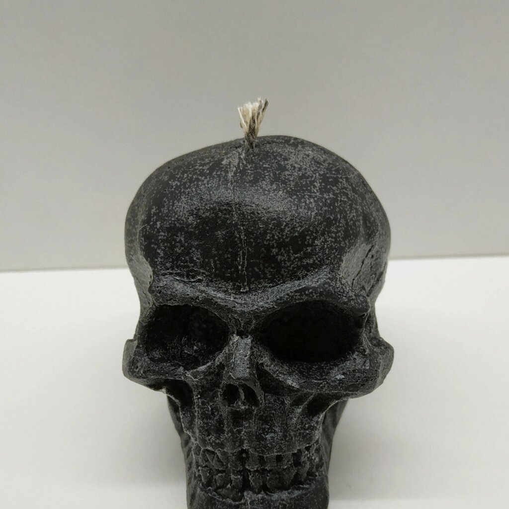 Чорний череп — свічка воскова Код/Артикул 144 від компанії greencard - фото 1