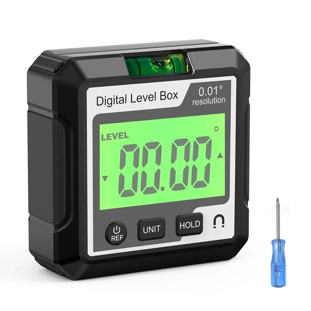 Цифровий кутомір Digital Level Box LL029 з бульбашковою капсулою Код/Артикул 184 124429 від компанії greencard - фото 1