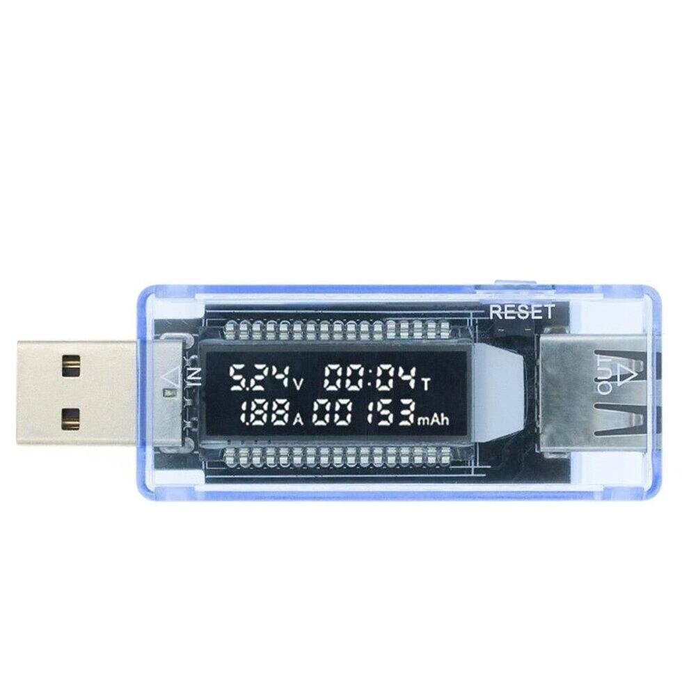 Цифровий USB-тестер напруги та струму, зарядний пристрій для телефону, детектор потужності від компанії greencard - фото 1