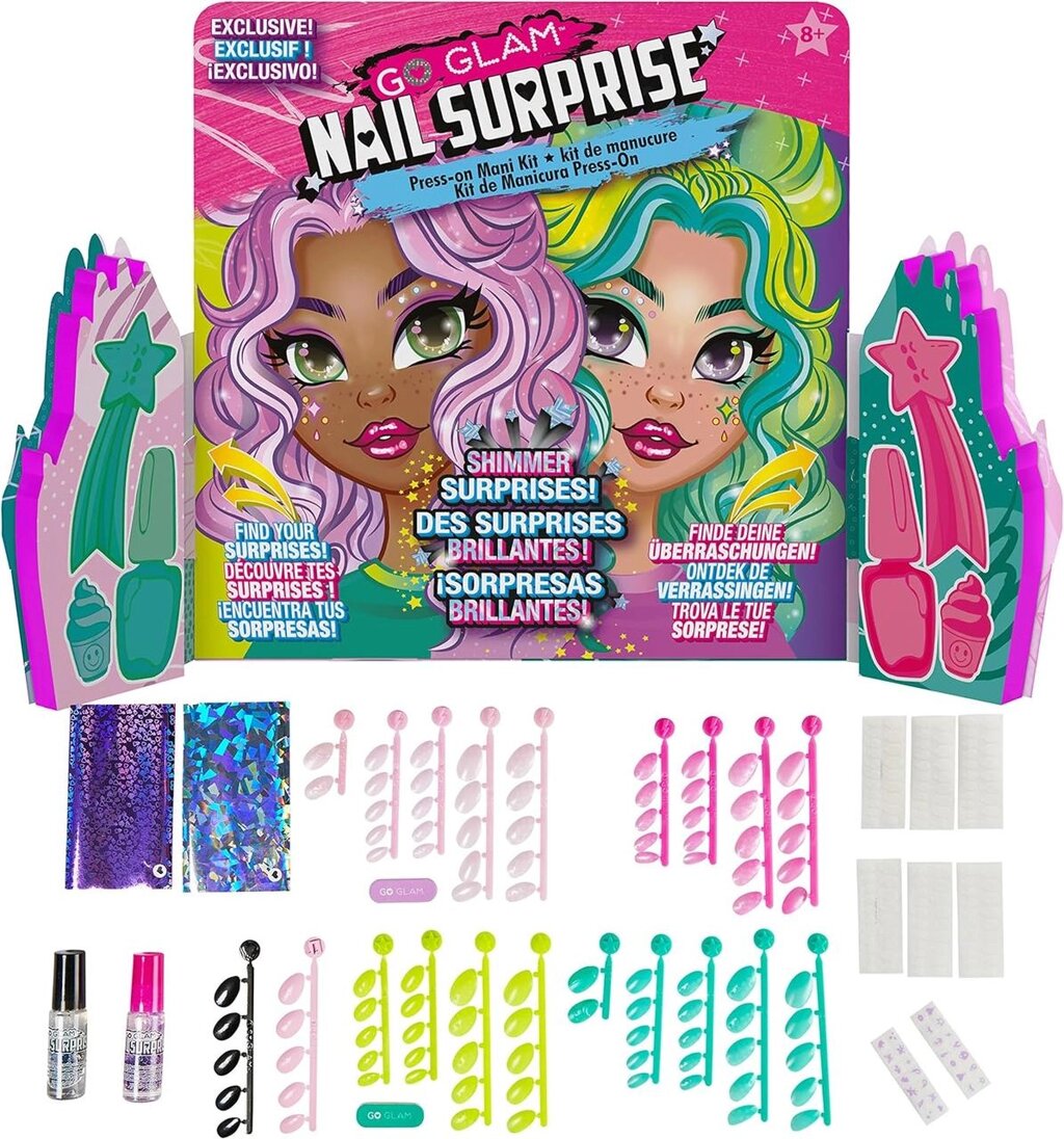 Cool Maker, ексклюзивний набір для манікюру GO Glam Nail Surprise Shimmer Код/Артикул 75 676 Код/Артикул 75 676 від компанії greencard - фото 1