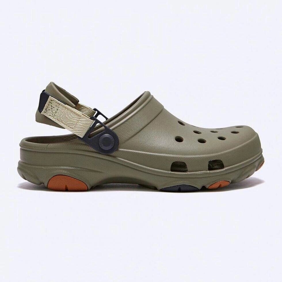 Crocs Класичні кросівки хакі 206340 2F9 під замовлення з кореї 30 днів доставка безкоштовна від компанії greencard - фото 1