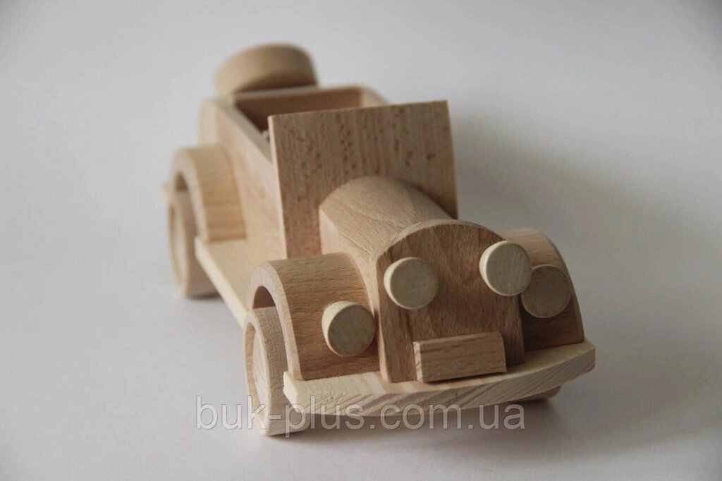 Дерев'яна іграшка, машинка-кабріолет "Побіда" Код/Артикул 3 від компанії greencard - фото 1