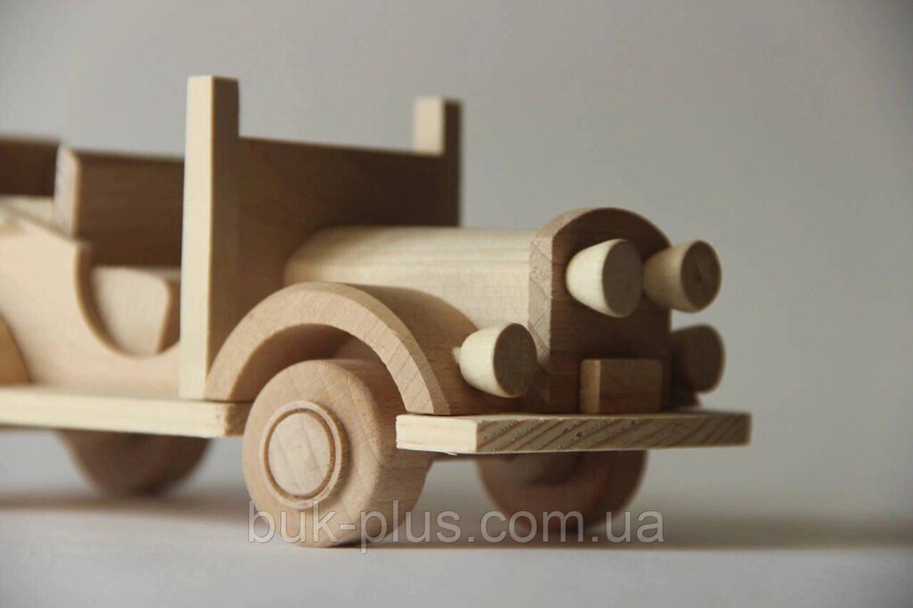 Дерев'яна іграшка машинка "Нікітка" Код/Артикул 3 від компанії greencard - фото 1