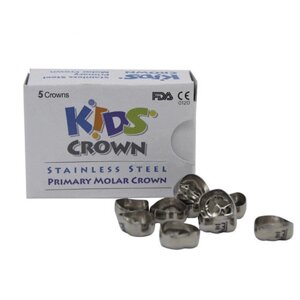 Дитячі коронки металеві Kids Crown (5 шт) Код/Артикул 94 к2401056