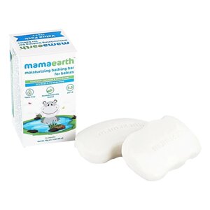 Дитяче зволожуюче мило з Козячим молоком (2 х 75 г), Moisturizing Bathing Bar for Babies Goat Milk Oatmeal & Shea під