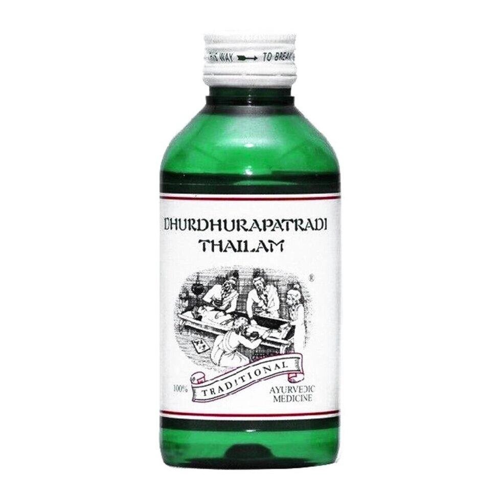 Дхурдхурапатраді Тайлам: олія для волосся (200 мл), Dhurdhurapatradi Thailam,  Kairali Під замовлення з Індії 45 днів. від компанії greencard - фото 1