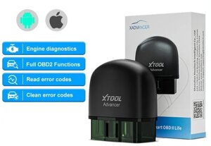 Диагностический автосканер XTOOL AD20 OBD2 EOBD bluetooth код/артикул 13