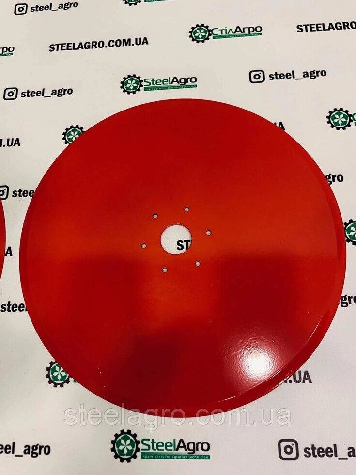 Диск сошника Gaspardo 420х4мм ф42мм, 6відп. 6мм, міжц. 90мм (G17722471) Код/Артикул 102 G17722471 від компанії greencard - фото 1