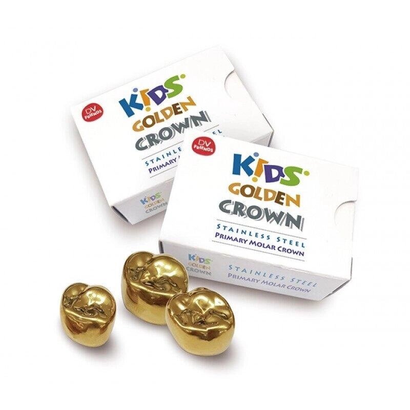 Дитячі коронки Kids Golden Crown (5 шт) Код/Артикул 94 від компанії greencard - фото 1