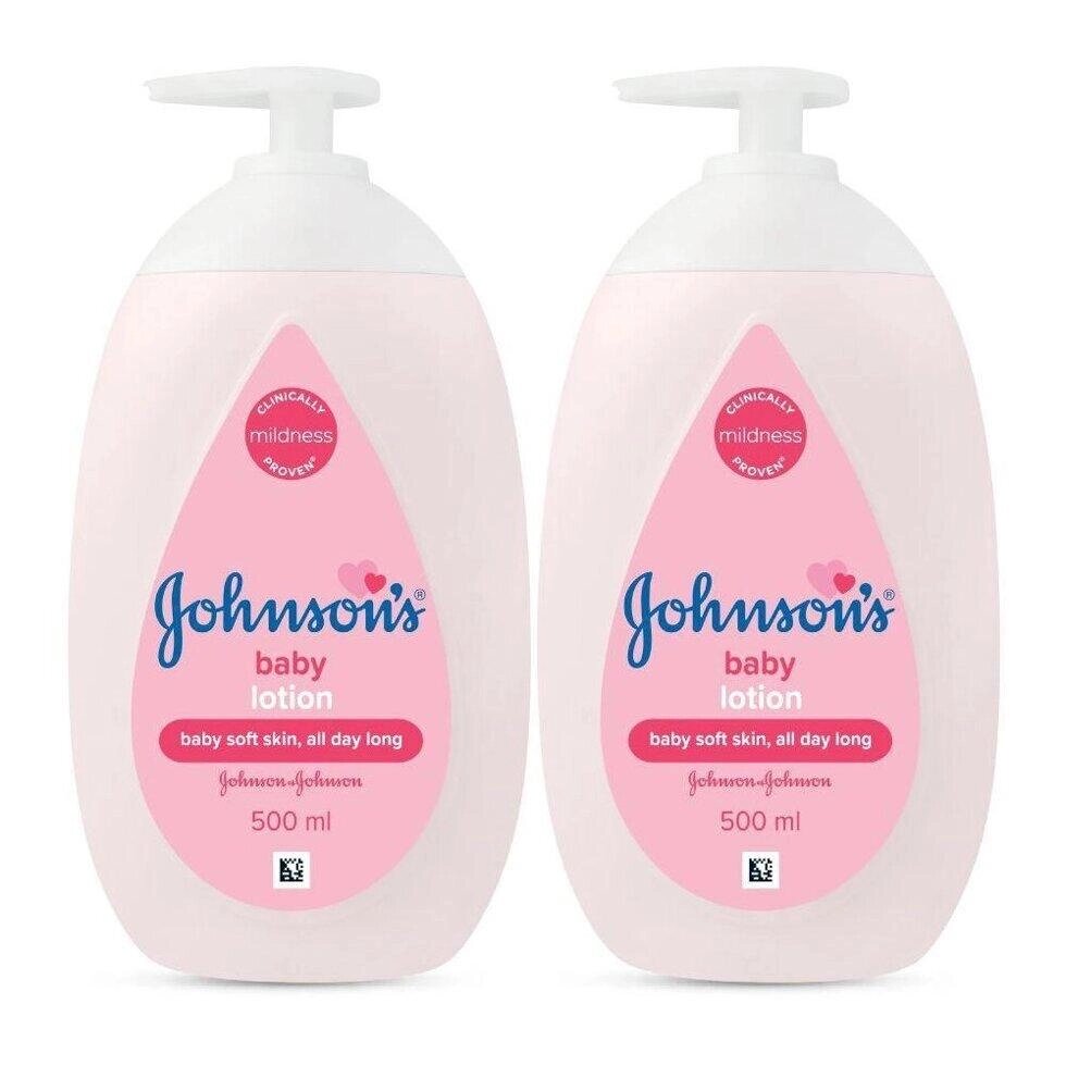 Дитячий лосьйон (2 х 500 мл), Baby Lotion,  Johnson’s Baby Під замовлення з Індії 45 днів. Безкоштовна доставка. від компанії greencard - фото 1