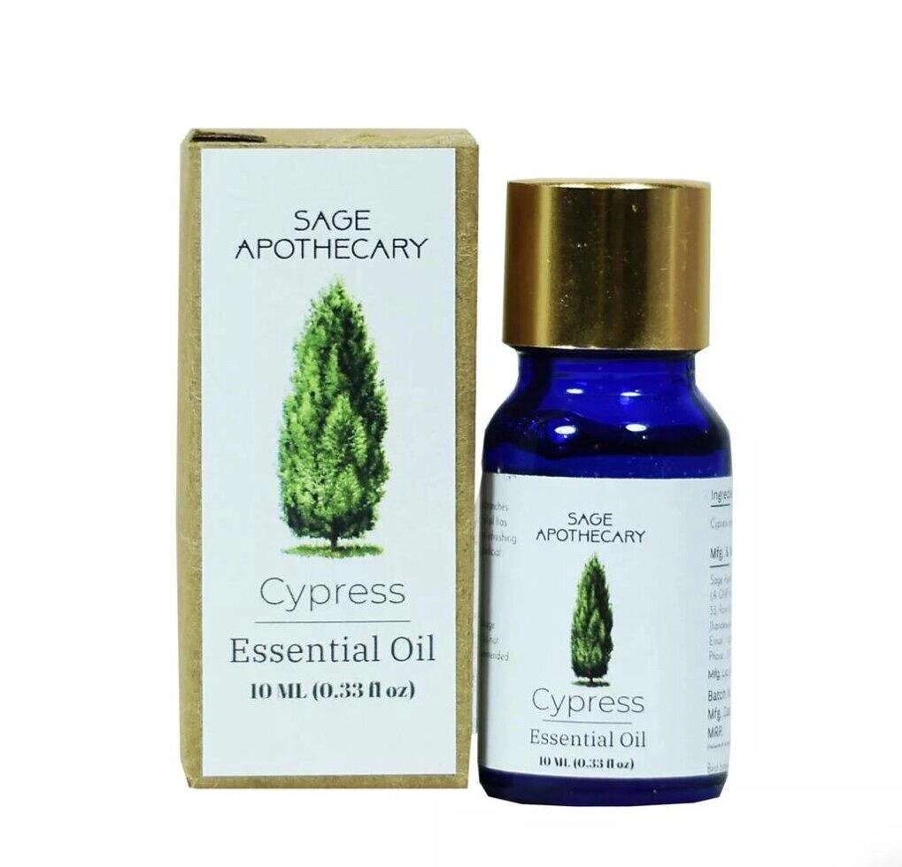 Ефірна олія Кіпаріса (10 мл), Cypress Essential Oil,  Sage Apothecary Під замовлення з Індії 45 днів. Безкоштовна від компанії greencard - фото 1