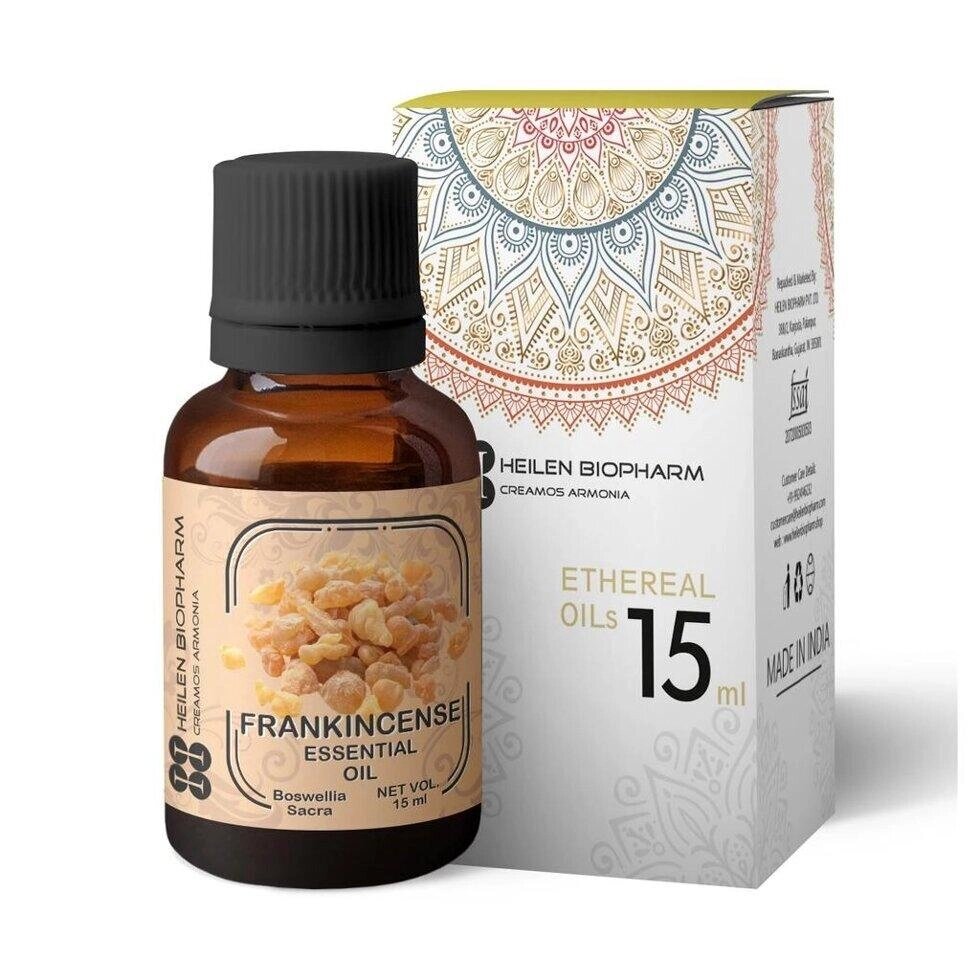 Ефірна олія Ладану (15 мл), Frankincense Essential Oil,  Heilen Biopharm Під замовлення з Індії 45 днів. Безкоштовна від компанії greencard - фото 1