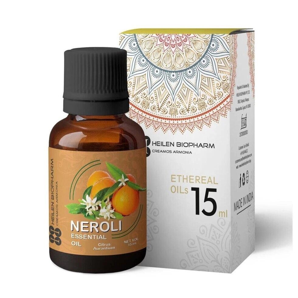 Ефірна олія Неролі (15 мл), Neroli Essential Oil,  Heilen Biopharm Під замовлення з Індії 45 днів. Безкоштовна доставка. від компанії greencard - фото 1