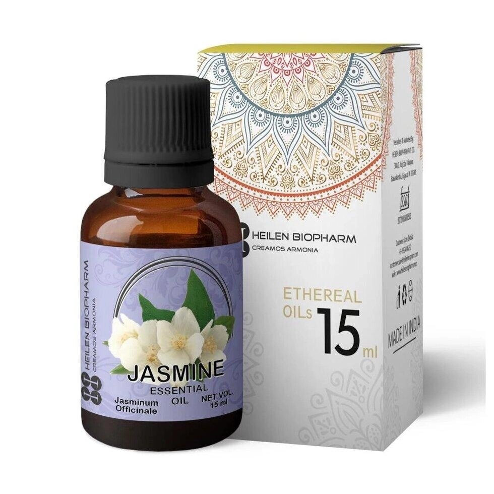 Ефірна олія Жасміну (15 мл), Jasmine Essential Oil,  Heilen Biopharm Під замовлення з Індії 45 днів. Безкоштовна від компанії greencard - фото 1