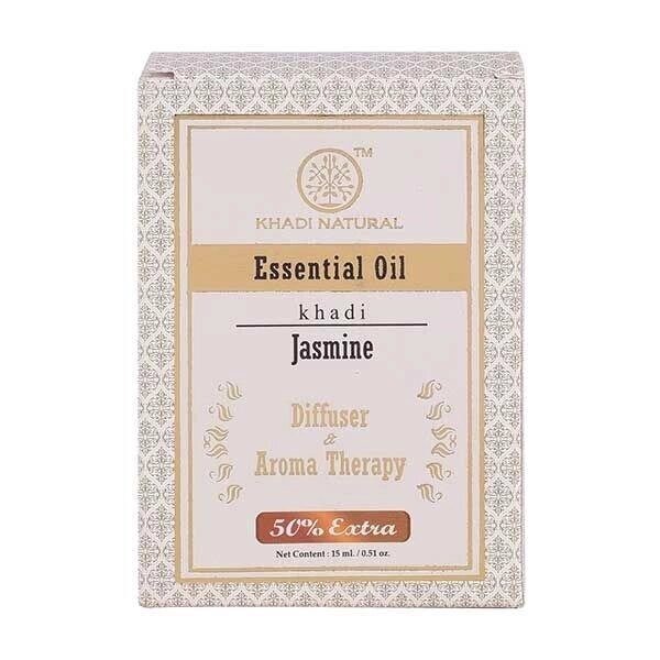 Ефірна олія Жасміну (15 мл), Jasmine Essential Oil,  Khadi Natural Під замовлення з Індії 45 днів. Безкоштовна доставка. від компанії greencard - фото 1