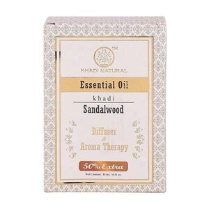 Ефірна олія Сандалового дерева (15 мл), Essential Oil Sandalwood, Khadi Natural Під замовлення з Індії 45 днів.