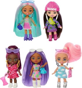 Екстра міні набір з пяти ляльок Barbie, Barbie Extra Mini Minis Код/Артикул 75 323 Код/Артикул 75 323 Код/Артикул 75 323