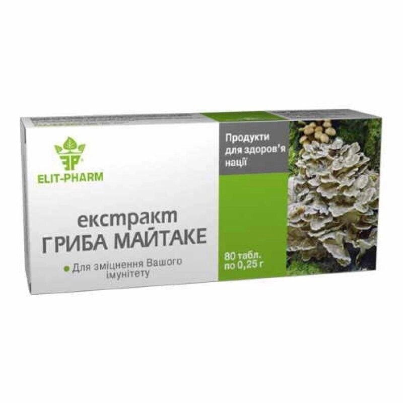 Екстракт гриба Майтак, 80 пігулок Код/Артикул 194 3-017 від компанії greencard - фото 1