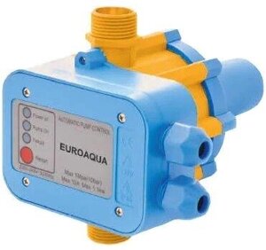 Електронна автоматика для водяного насоса Euroaqua SKD 1 реле захисту від сухого ходу прес-контроль Код/Артикул 6
