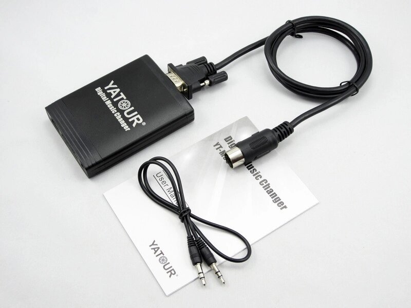 Емулятор чейнджера автомагнітоли YATOUR USB MP3 AUX адаптер для Hyundai Elantra/Kia Optima 13 pin Код/Артикул 13 від компанії greencard - фото 1