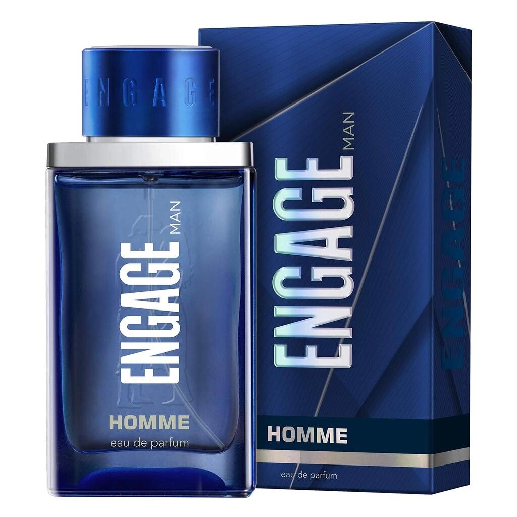 Engage Homme Eau De Parfum для чоловіків, цитрусові та деревні, приємні для шкіри та стійкі, 90 мл під замовлення з від компанії greencard - фото 1