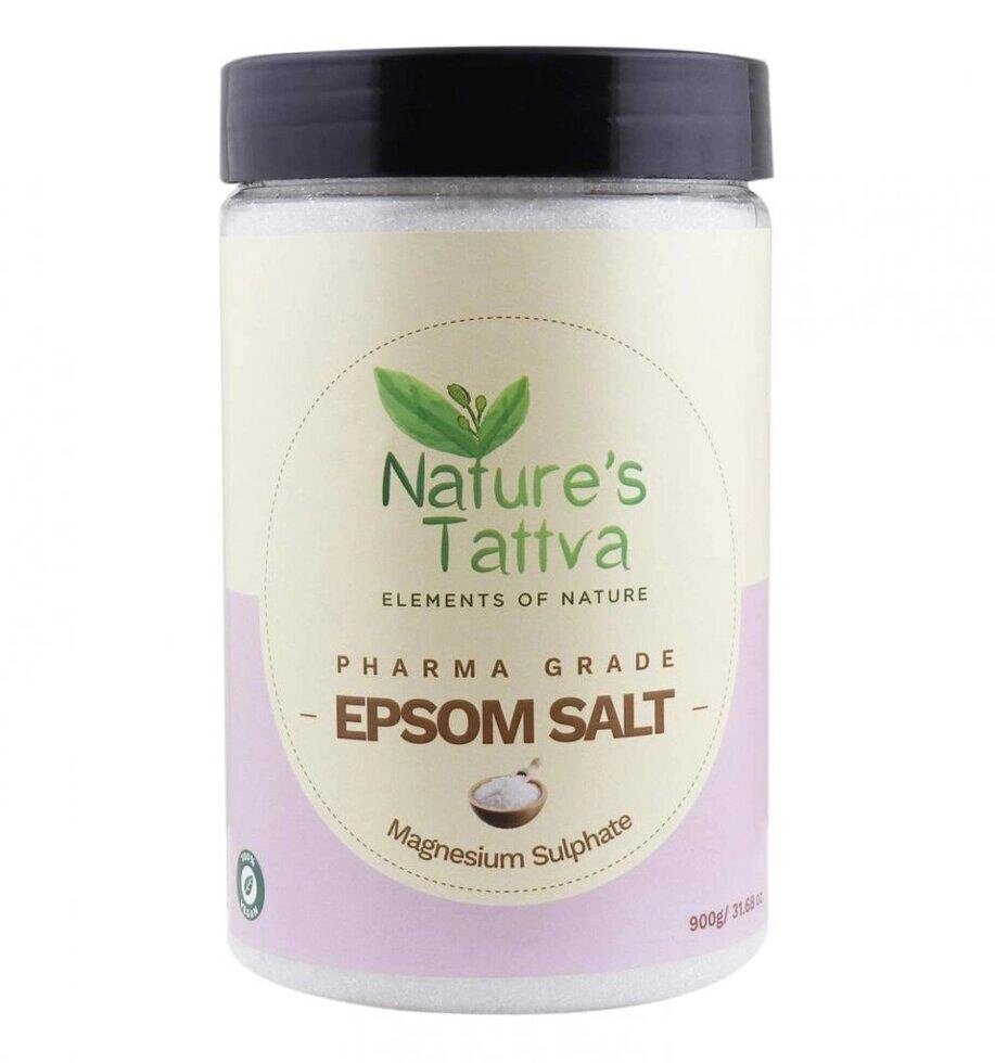 Епсомська (англійська) сіль (900 г), Pharma Grade Epsom Salt,  Nature's Tattva Під замовлення з Індії 45 днів. від компанії greencard - фото 1