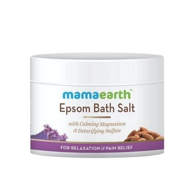 Епсомська (англійська) сіль для ванни (200 г), Epsom Bath Salt,  Mamaearth Під замовлення з Індії 45 днів. Безкоштовна від компанії greencard - фото 1
