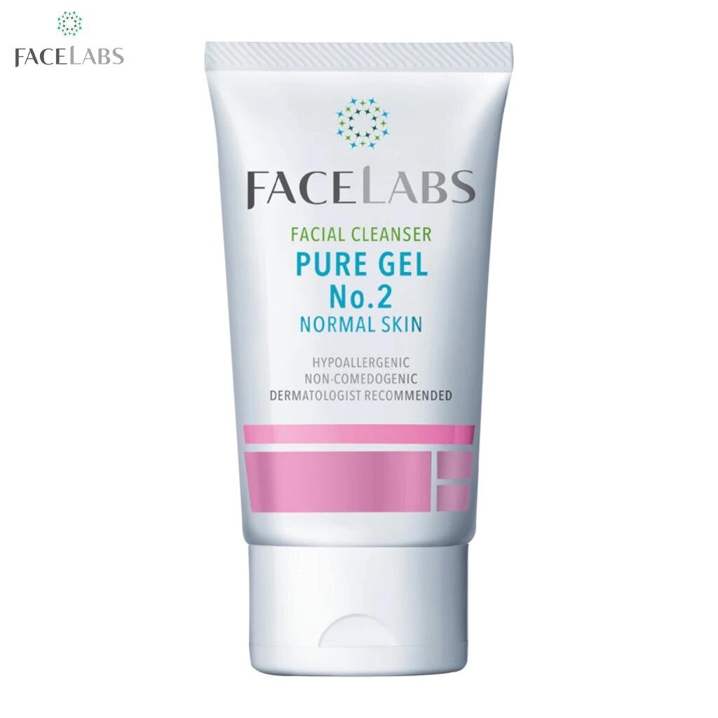 FACELABS Очищаючий засіб для обличчя Pure Gel №2 для нормальної шкіри, гіпоалергенний, некомедогенний, рекомендований від компанії greencard - фото 1