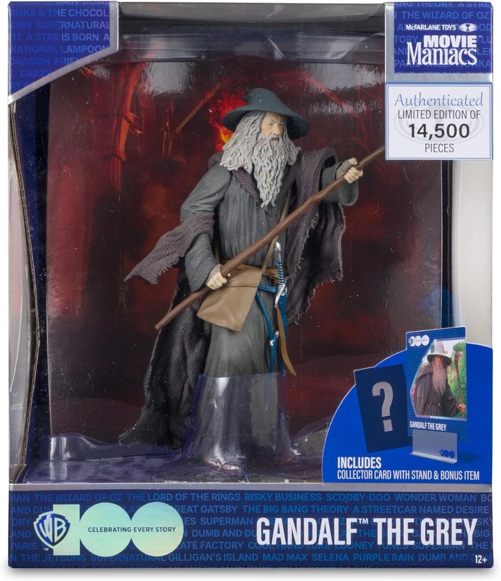 Фігурка Гендальфа Сірий McFarlane Gandalf The Grey WB 100 Код/Артикул 75 1090 Код/Артикул 75 1090 Код/Артикул 75 1090 від компанії greencard - фото 1