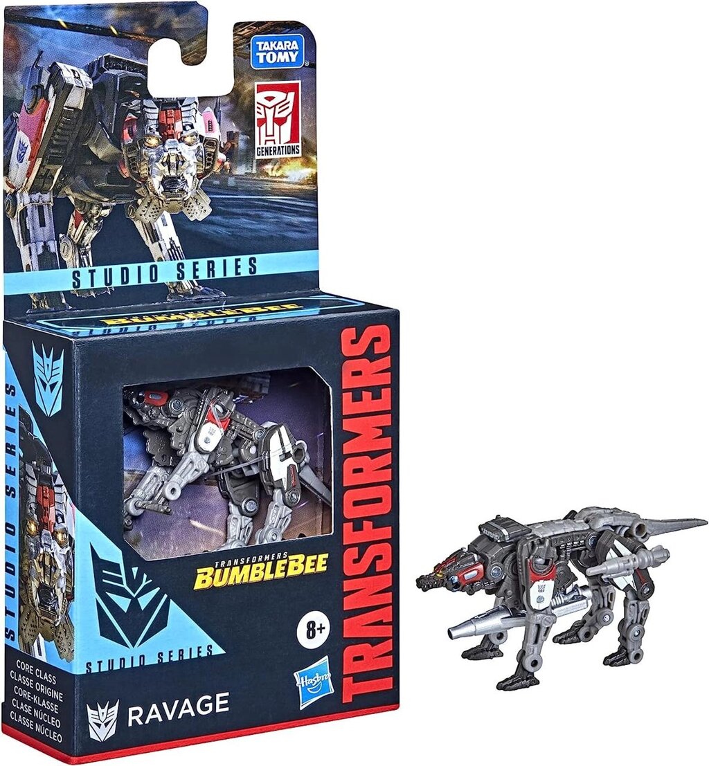 Фігурка Transformers Toys Studio Series Core Class Bumblebee Ravage Код/Артикул 75 868 Код/Артикул 75 868 Код/Артикул від компанії greencard - фото 1