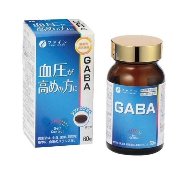 Fine Japan GABA ГАМК (габа) комплекс для розумової роботи, 60 шт. на 30 днів під замовлення з Японії за 30 днів, від компанії greencard - фото 1