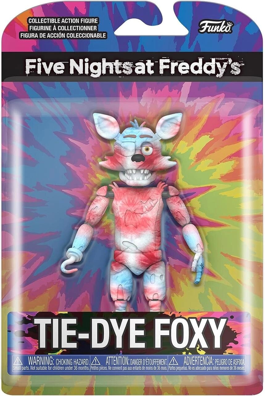 Funko Pop Фігурка 5 ночей з фредді Фоксі Five Nights Freddys Tie Dye Foxy Код/Артикул 75 674 Код/Артикул 75 674 від компанії greencard - фото 1