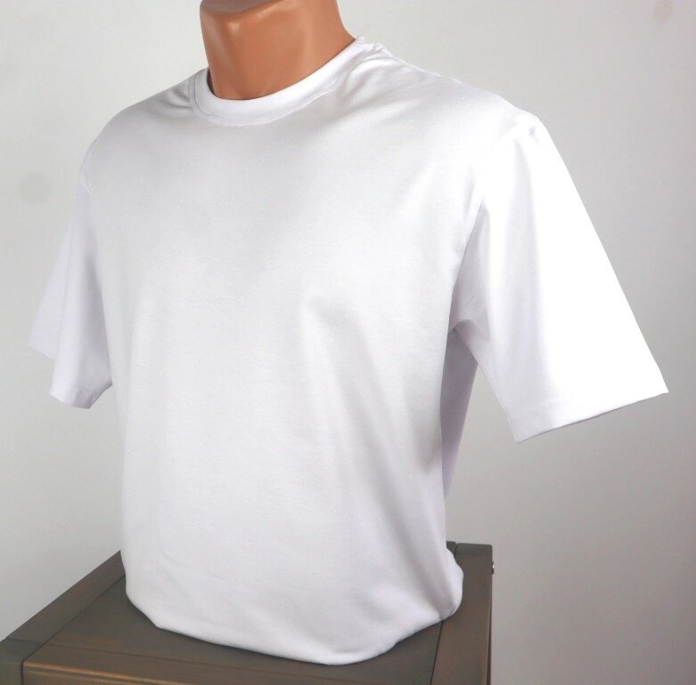 Футболка біла без вишивки, футболка вишивка, футболка вишиванка, футболка з вишиванкою, футболка вишита Код/Артикул 115  від компанії greencard - фото 1