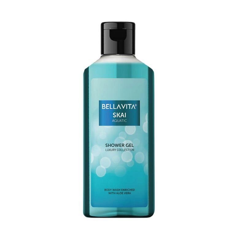 Гель для душу Скай Акватик (250 мл), Skai Aquatic Shower Gel,  Bella Vita під замовлення з Індії за 45 днів, доставка від компанії greencard - фото 1