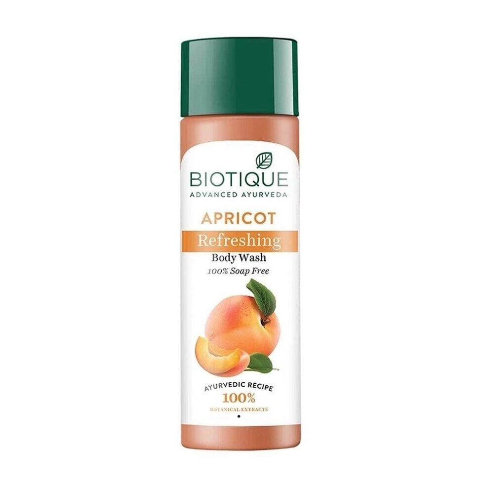Гель для душу з Абрикос (190 мл), Apricot Refreshing Body Wash,  Biotique Під замовлення з Індії 45 днів. Безкоштовна від компанії greencard - фото 1