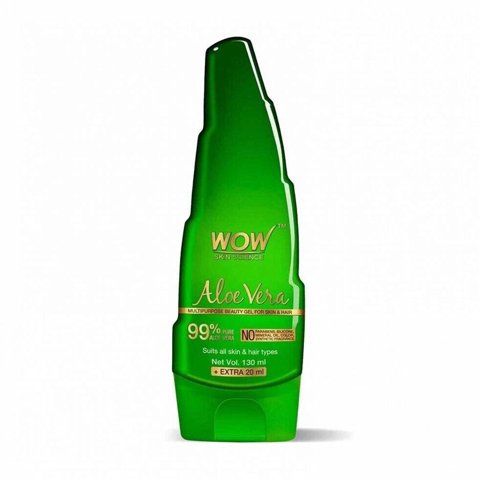 Гель для шкіри та волосся Алое Віра (150 мл), Aloe Vera Multipurpose Gel,  WOW Skin Science Під замовлення з Індії 45 від компанії greencard - фото 1